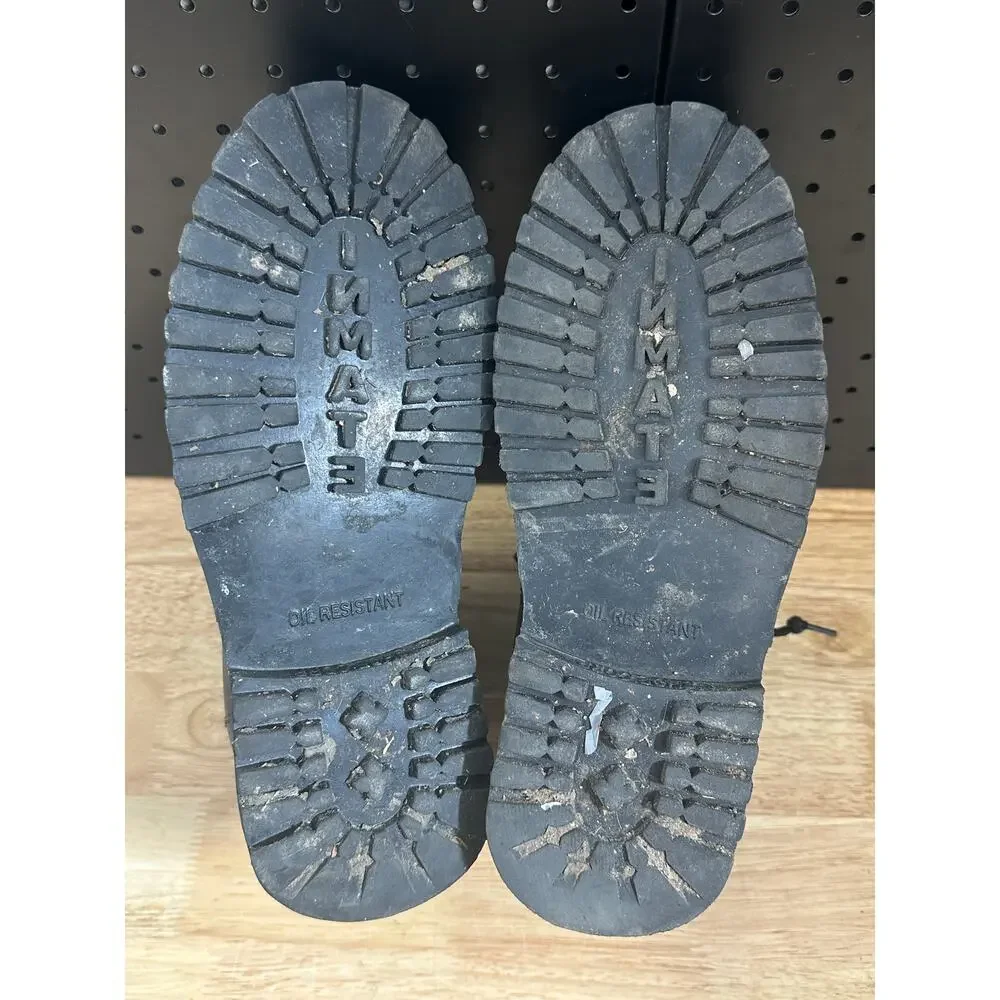 Inmate Work Boots Size 9.5 Wide